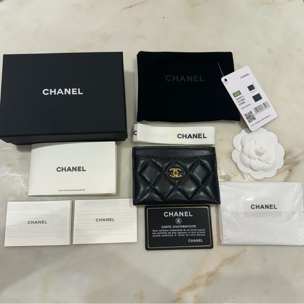 black Card Holder Wallet NEW